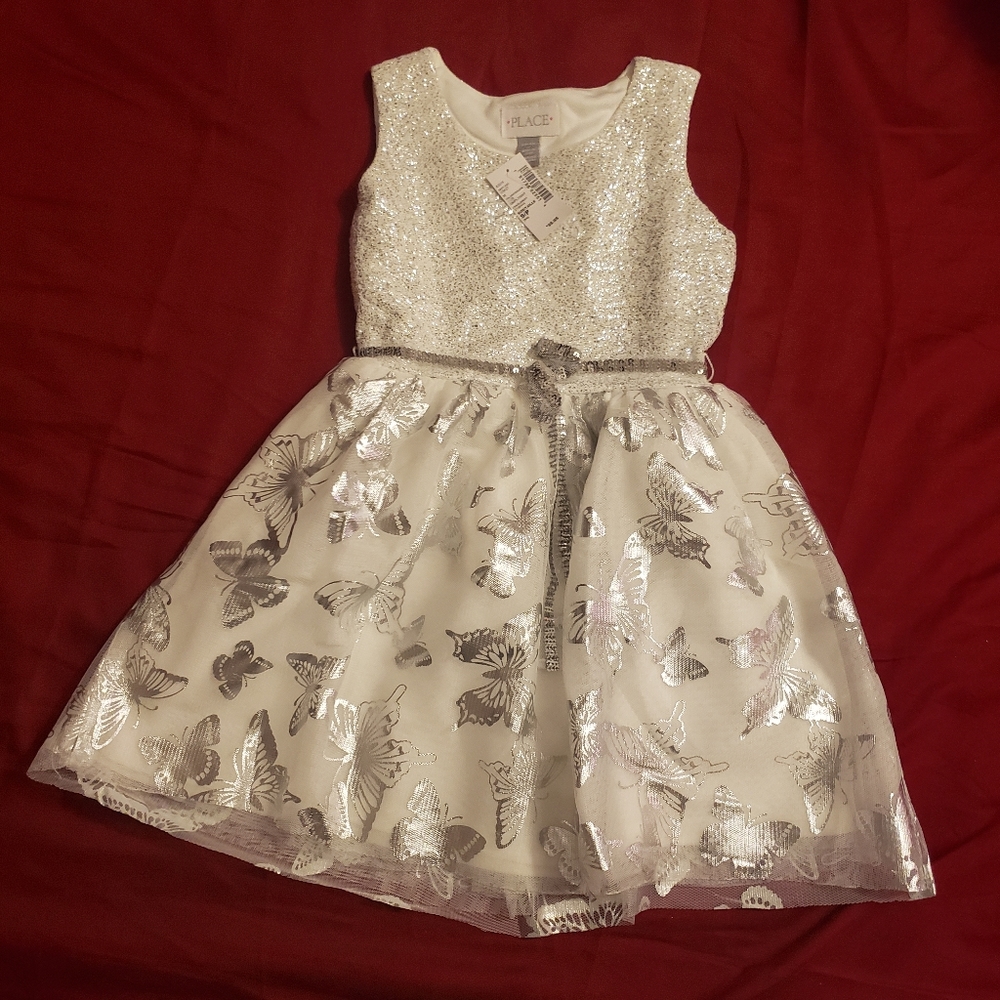 Girls Butterfly Dress